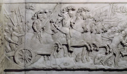 La bataille de Cérisoles en 1544 (détail)